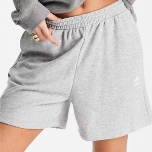Adidas Women's Athletic Gray Shorts
